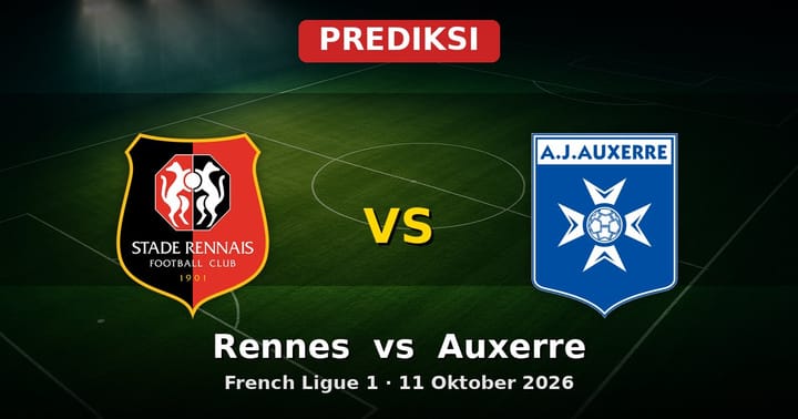 Prediksi Rennes vs Auxerre: Duel Sengit Ligue 1 11 Oktober 2026